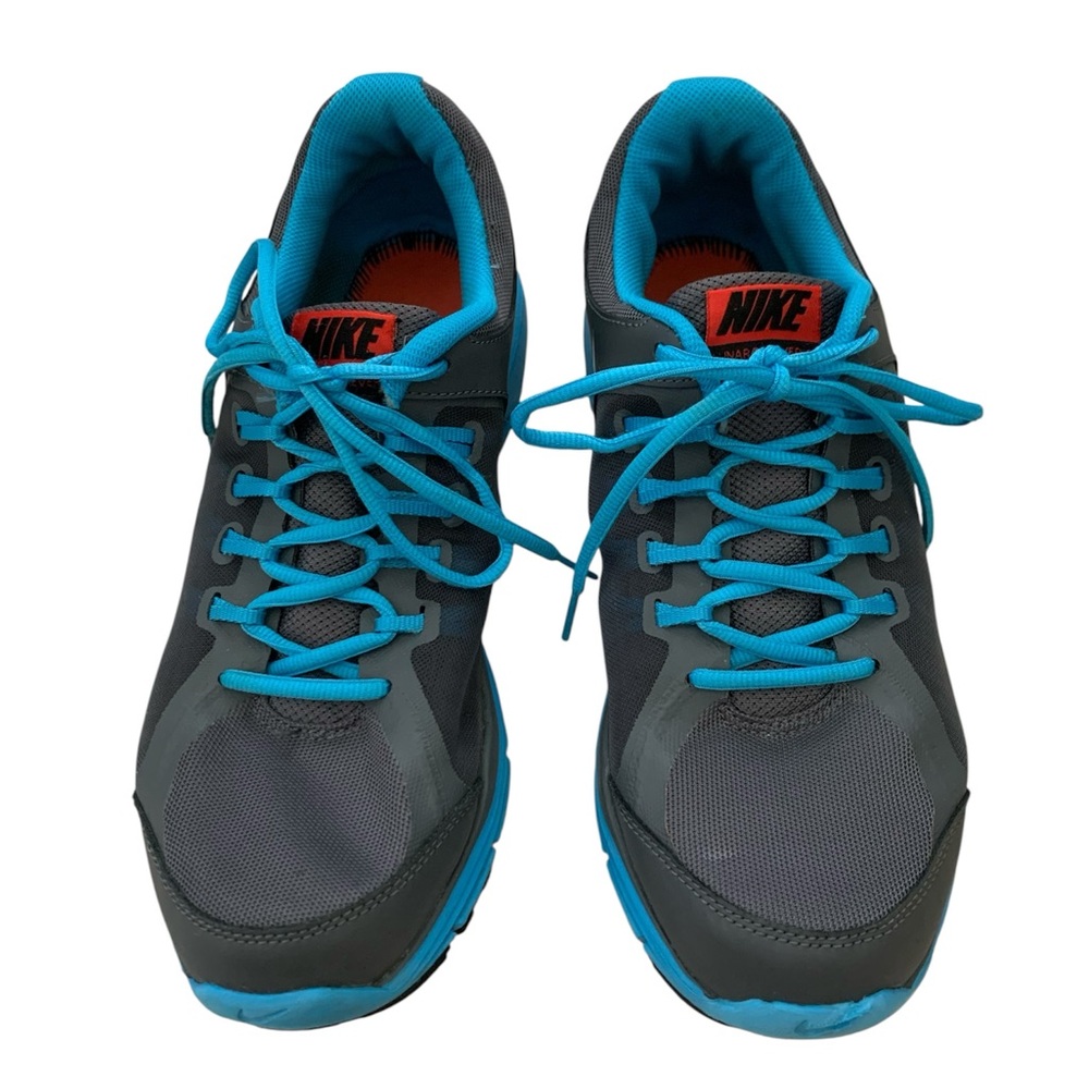 Nike Lunar Forever 3 Running Shoes 631628-001 Gray Teal Blue size 11 gym - Picture 12 of 12